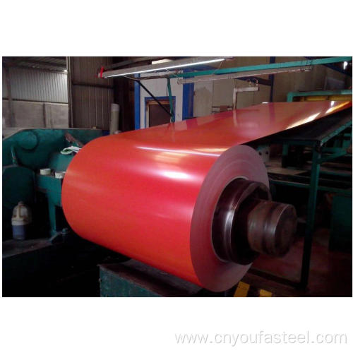 Prepainted metal ppgl color coated steel coil